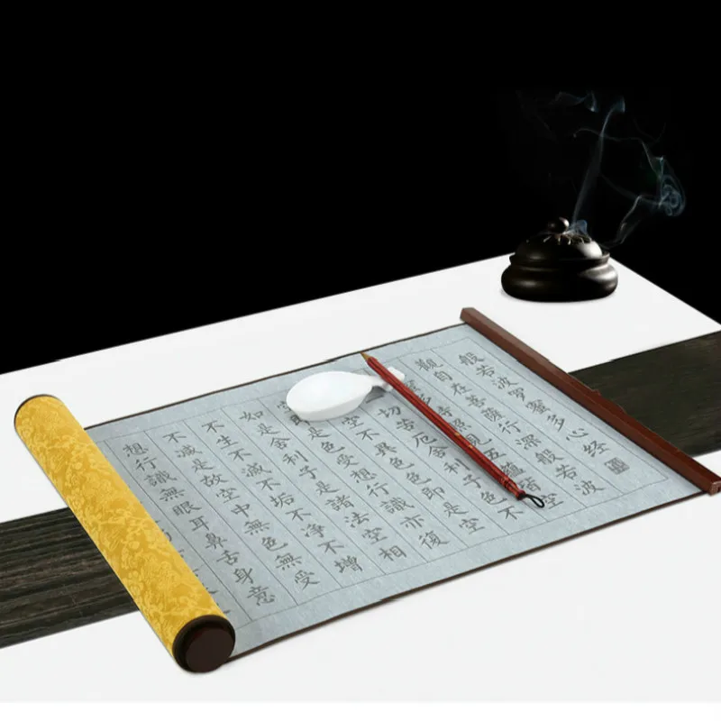 

Reusable Water Writing Cloth Brush Copybook Chinese Calligraphy Practice No Ink Water Writing Cloth Calligraphie Brush Copybooks