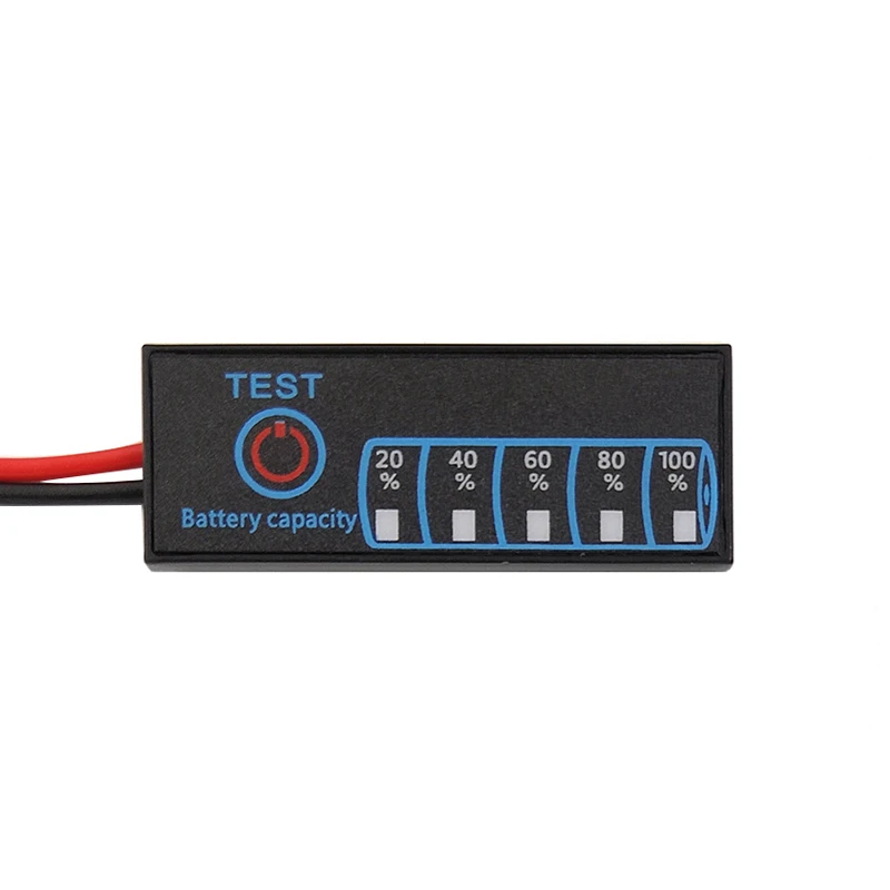 2S-8S 5-30V Lipo Li-ion 18650 Lithium Lead Acid Battery Level Indicator Tester Display Meter Module Capacity Voltage Meter