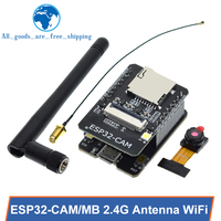 1pcs ESP32-CAM WiFi Module ESP32 serial to WiFi ESP32 CAM Development Board 5V For Bluetooth with OV2640 Camera Module