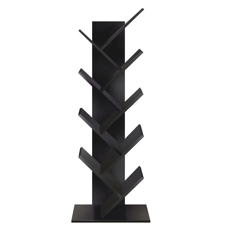 Bookshelf Floor Shelf Small Bookcase Creative Tree Shelf Storage Shelf Display Cabinet