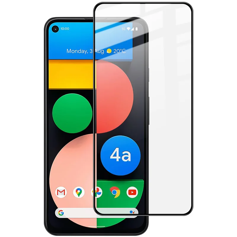 

IMAK Pro+ Series Full Coverage Tempered Glass Protection Film for Google Pixel 4a 5G