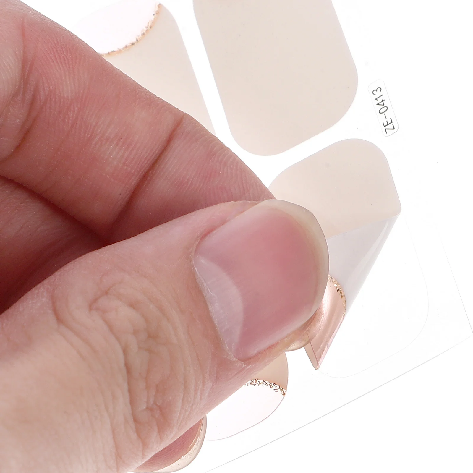 

1Set Nail Art Stickers Adhesive Nail Strips Perfect for DIY Manicure Supplies Women Teen Girls Manicure Sticker