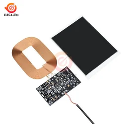 DIY Standard Wireless Charging Coil Receiver Module PCBA Board Coil Circuit Board DIY Battery Coil 5V 1A Fast Charger Module