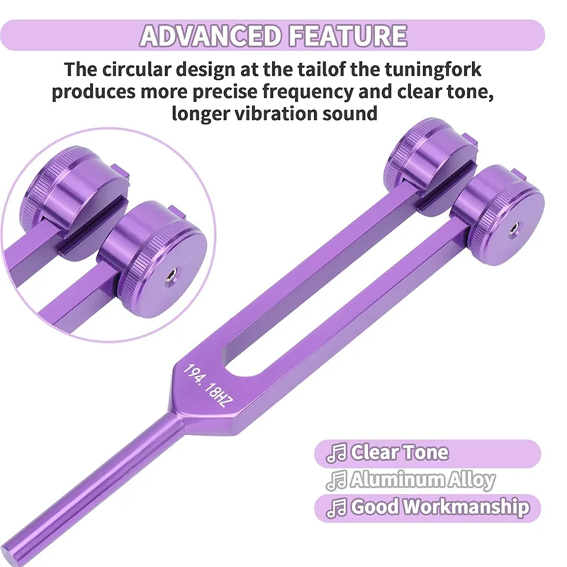 

Набор камертонов FSTE-Chakra, 7 чакр + 1 душа, утяжеленные камертоны для медитации, йоги, звукового исцеления