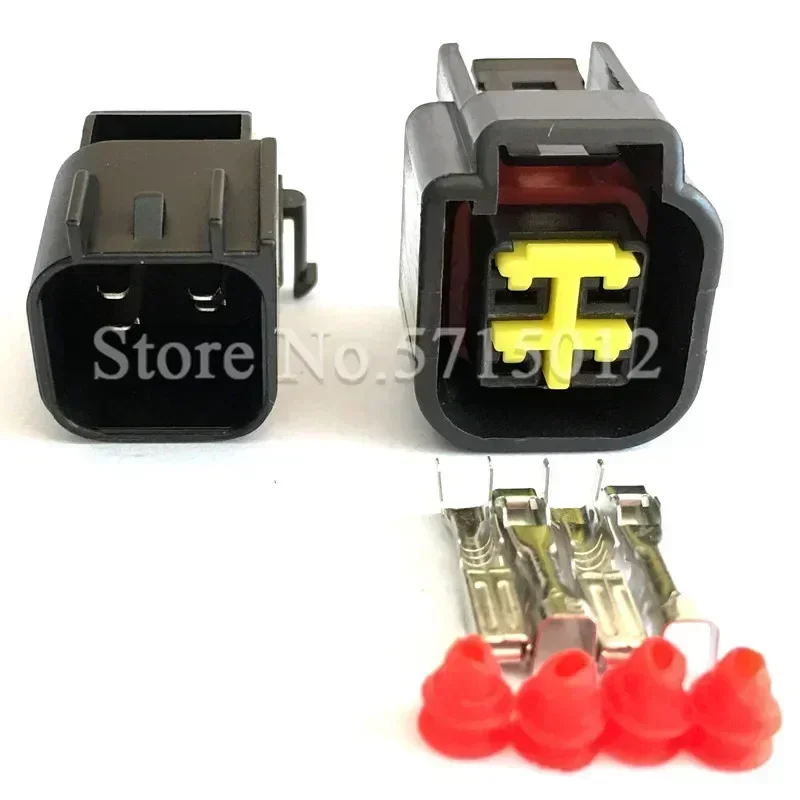 4 Hole Automotive Car Connector PCB Socket For Electrical Plug FWY-C-4F-B 12444-5504-2