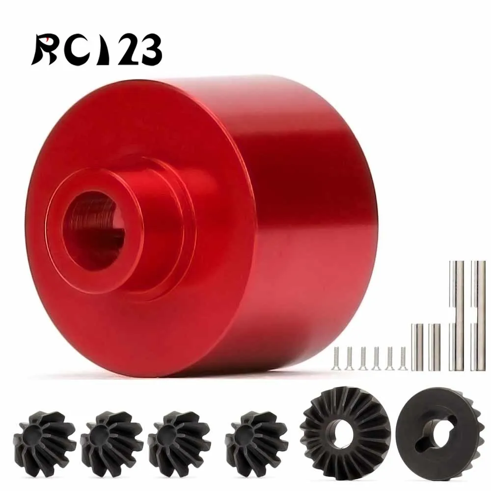 

#LOS232004 Alloy Differential Diff Case Housing & Steel Bevel Gear for RC Car 1/10 Team Losi BAJA REY 4wd Rock Rey RTR