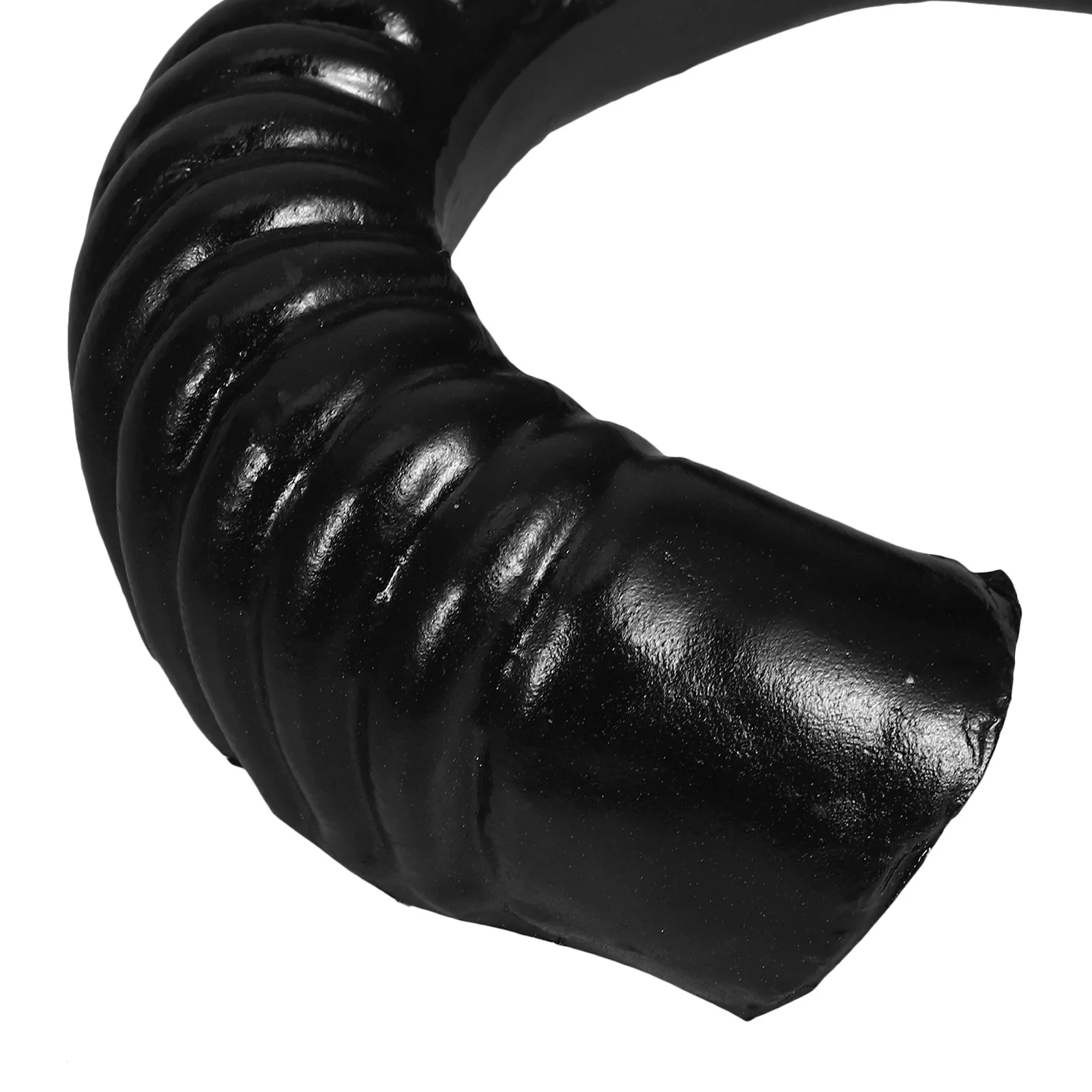 2 쌍 현실적인 염소 뿔 DIY 머리띠 장식 코스프레 의상 소품 할로윈 테마 파티 액세서리