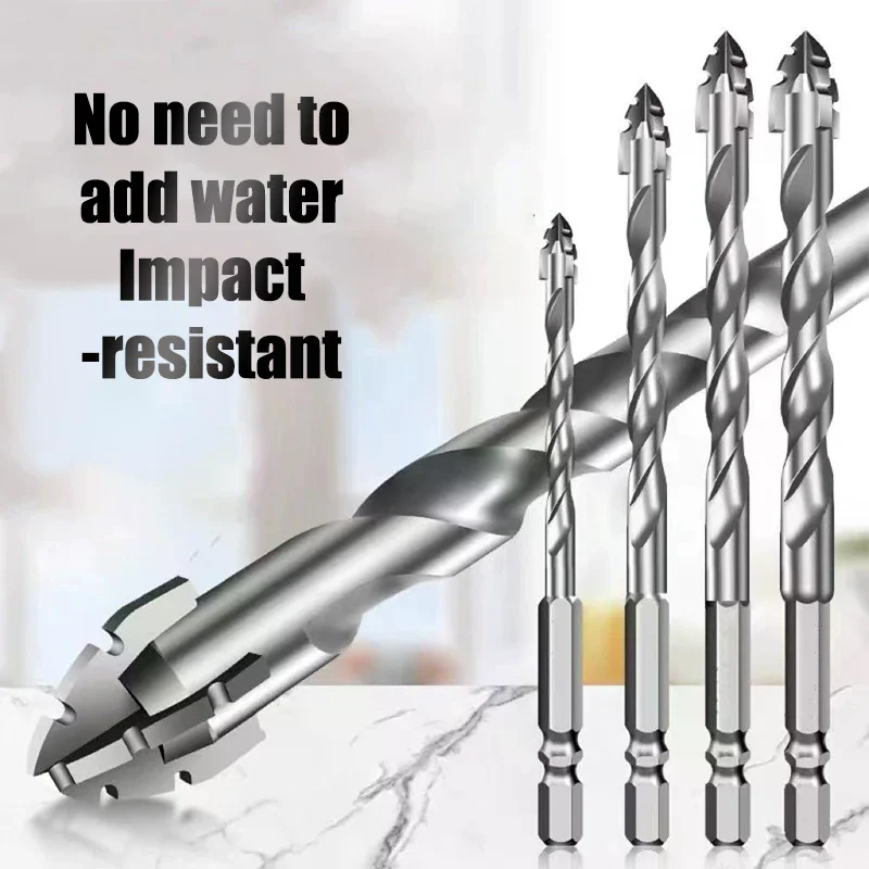

Набор сверл из 7 предметов, из вольфрамовой стали, с зубчатым лезвием, для керамики, пластика, плитки, стекла, бетона