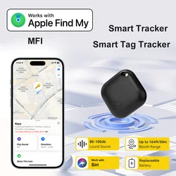 Mini rastreador GPS etiqueta inteligente para Apple Find My, buscador antipérdida para llaves de mascota de coche, billetera, maleta, localizador Global, etiqueta de aire