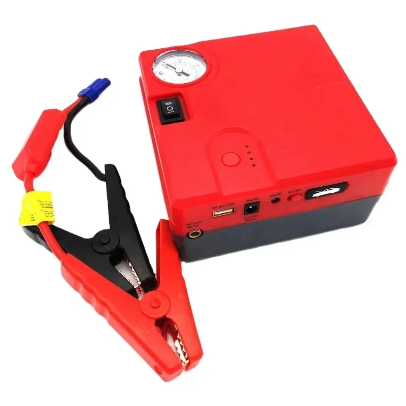 Car Emergency Tools Battery Jumper Cables for14000mAh Car Jump Starter with tyre inflator