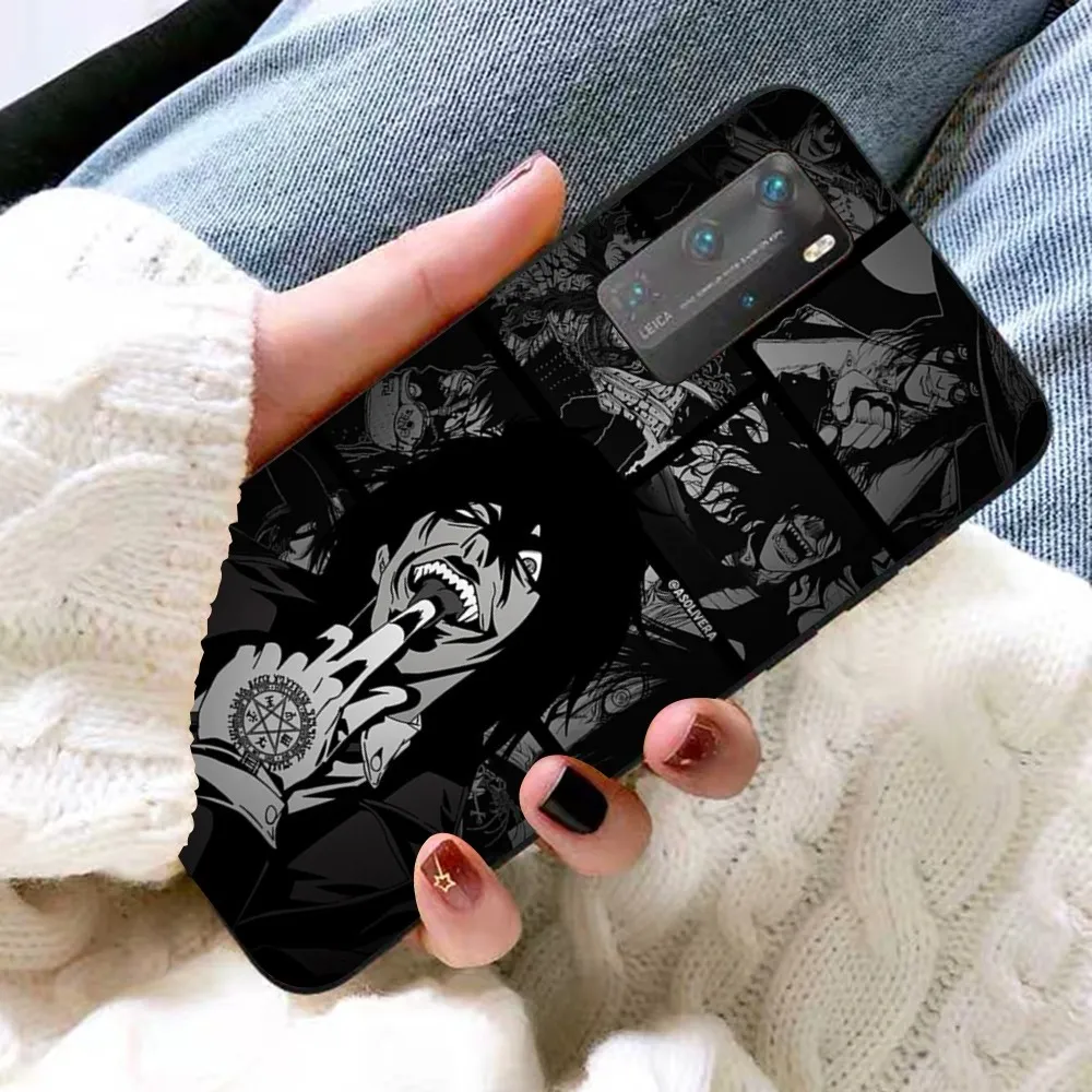 Alucard Hellsing Anime Phone Case For Huawei P 8 9 10 20 30 40 50 Pro Lite Psmart Honor 10 lite 70 Mate 20lite