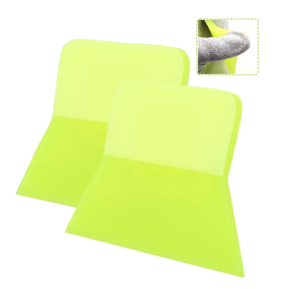 

1/2pcs Soft Squeegee for PPF TPU Car Protective Film Applicator Window Tint Vinyl Wrap Tool Rubber Scraper Wiper Blade