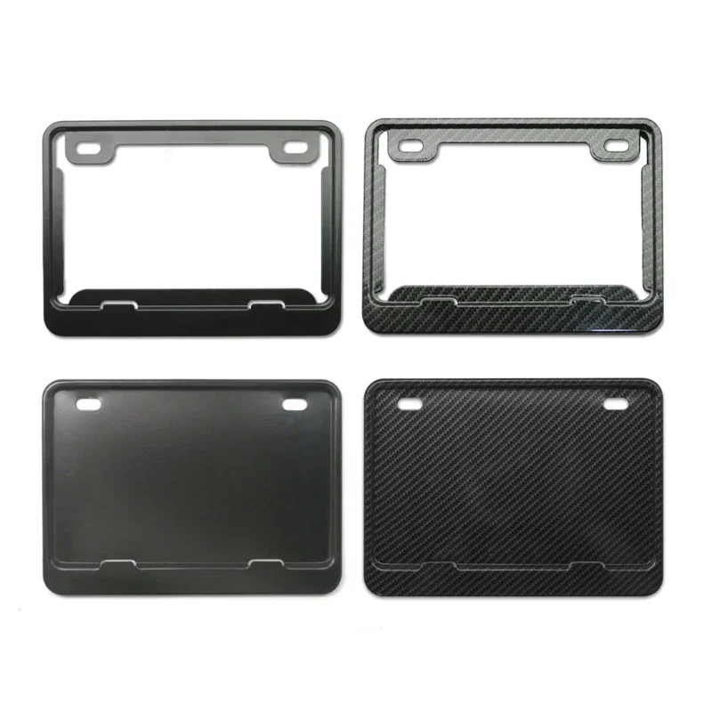 Motorcycle License Plate Frames Universal Aluminum License Plate Holder License Plate Holders Frame