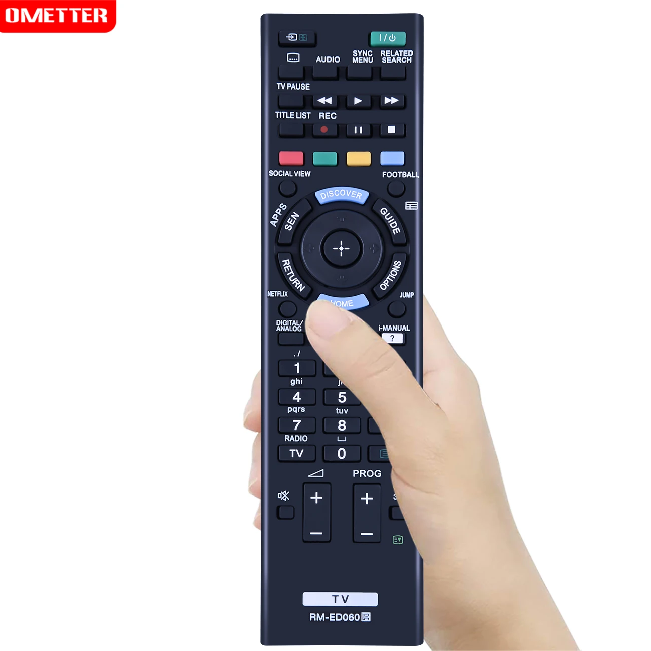 NEW RM-ED060 Replacement for Sony TV Remote Control KDL-42W815B, KDL-42W817B, KDL-42W828B