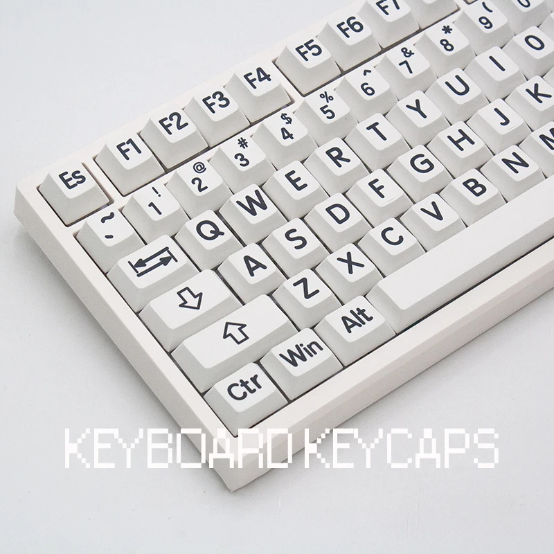 

GMK BIG Font Cherry Profile Keycaps 125 Keys Sublimation PBT Keycaps for Mechanical Keyboard Custom Personalize Keycap