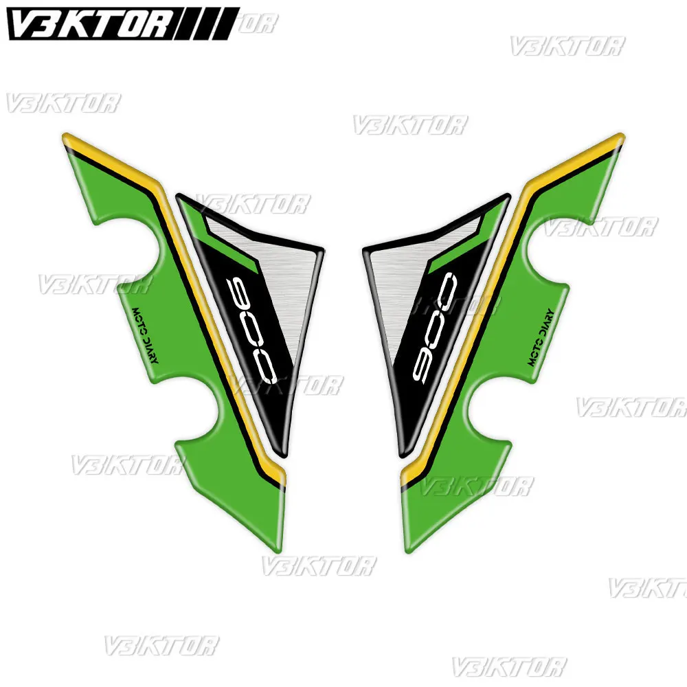 3D Motorcycle Fender Sticker Front Fender Decals Accessories Waterproof For Kawasaki Z900 SE Z 900 2025-2026