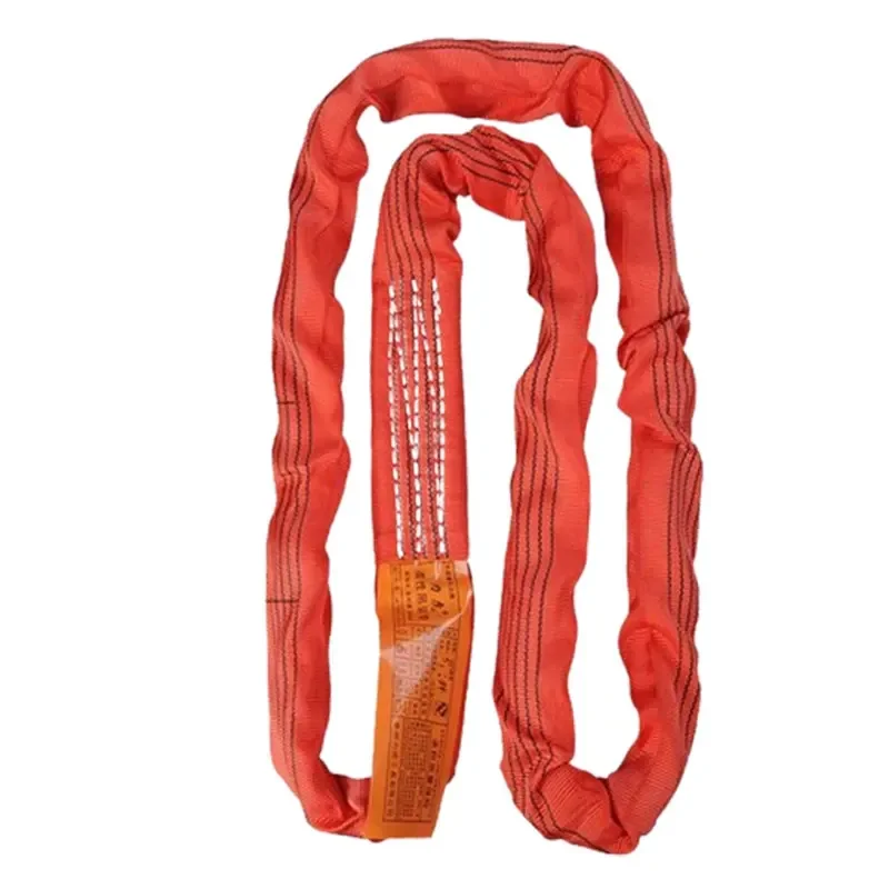 Great Quality Round Slings Round Sling Endless Lifting Sling For Rigging And Towing Heavy Duty Object