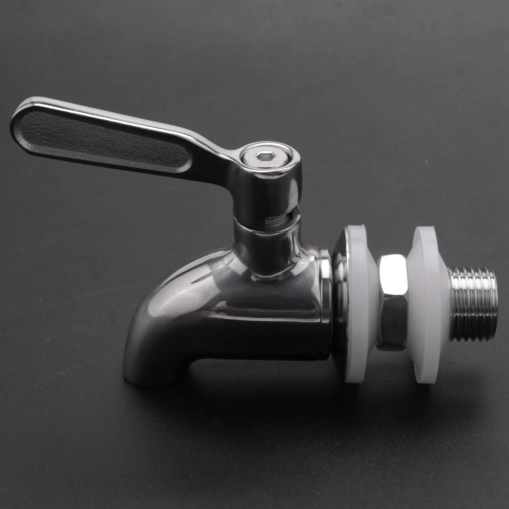 Stainless Steel Faucet Tap Draft Beer Faucet for Home Brew Fermenter Wine Draft Beer Juice Dispenser Drink Fridge Kegs