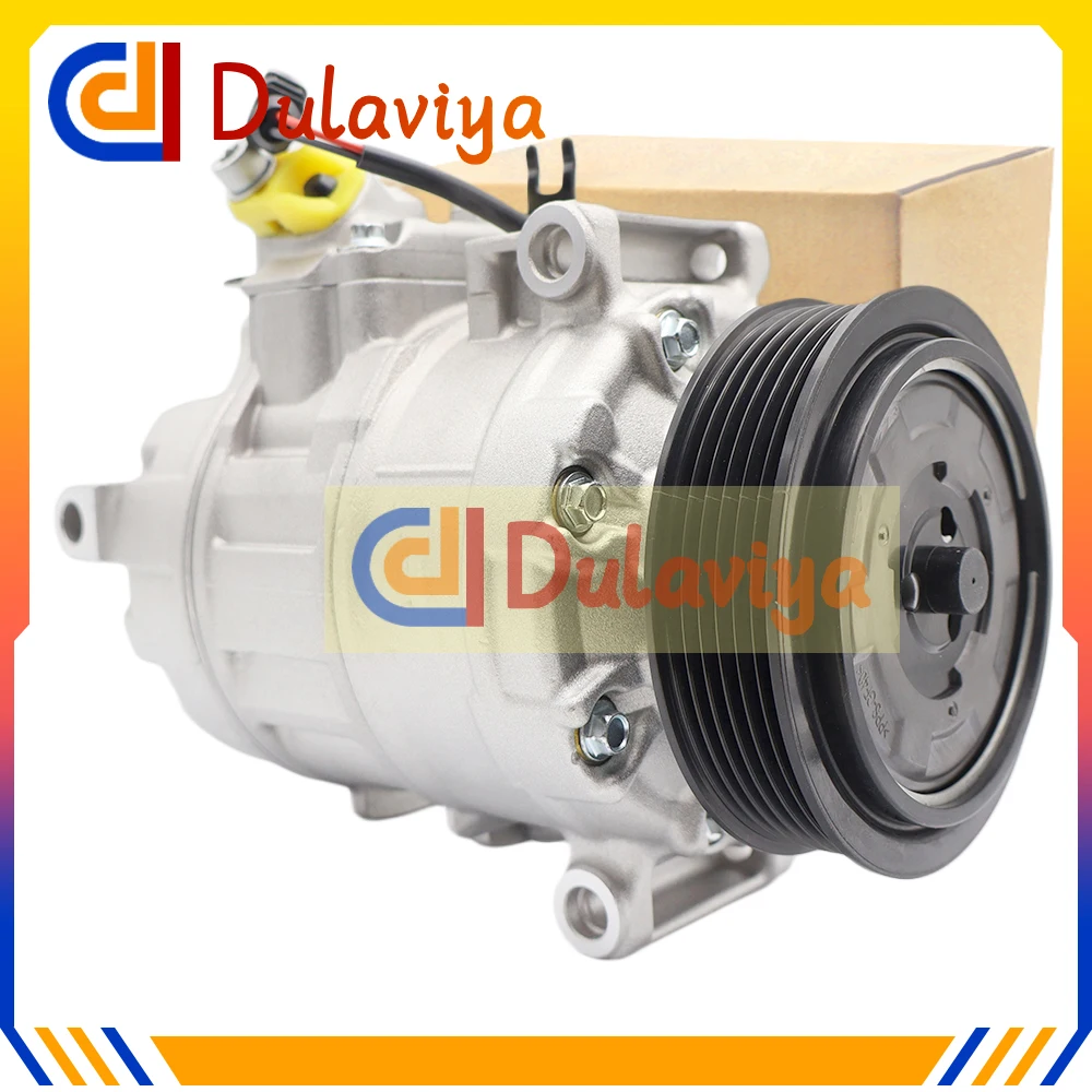 Para compresor de CA 7SEU17C VW Volkswagen AMAROK MULTIVAN RANSPORTER CARAVELLE Bus 2,0 TDI 7E0820803 7E0820803F 447150-1520