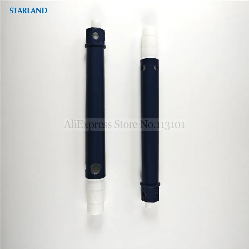 2 أنابيب توسيع الهواء الطويلة ثقوب الهواء القابلة للتعديل تركيبات جديدة لقطع غيار ماكينات الآيس كريم الناعمة بطول 19.7 سنتيمتر