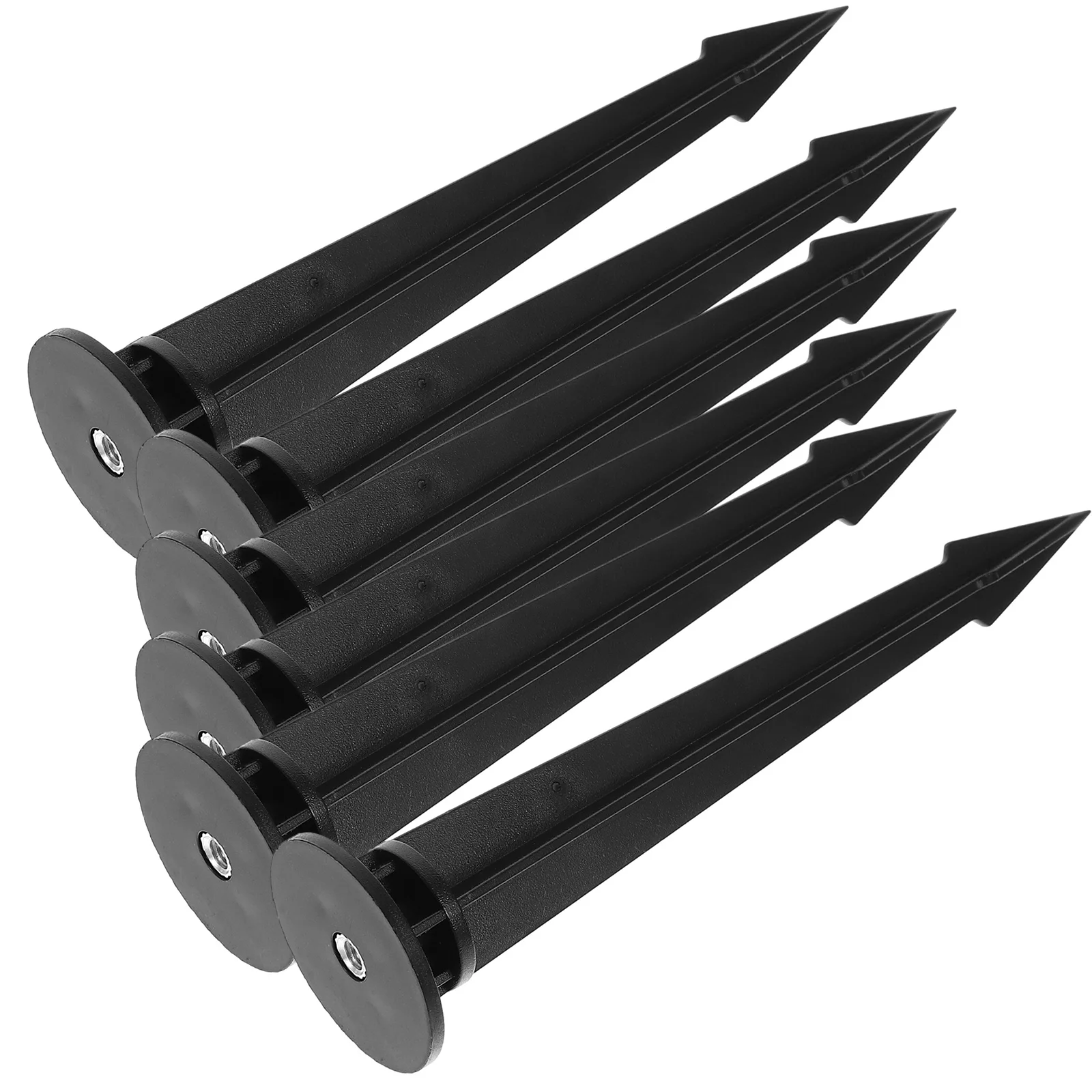 Estacas de plástico para suelo, repuesto de luz LED, accesorios de iluminación para camino, estacas de luz LED para paisaje de jardín al aire libre, 6 uds.
