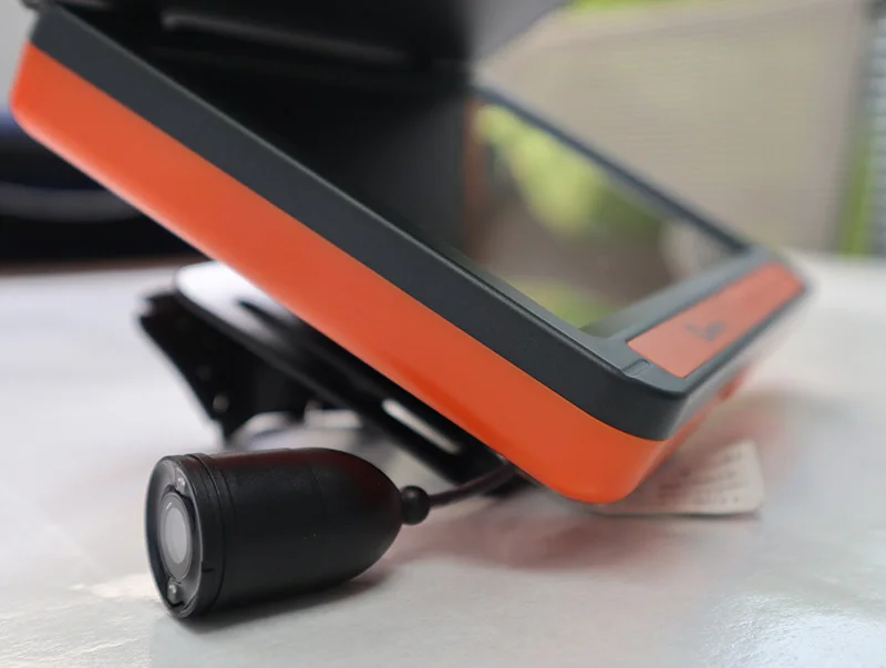 HD-7050F nueva llegada Ultra HD 20m 30m 50m totalmente impermeable visión nocturna brillo a todo Color cámara subacuática buscador de pesca