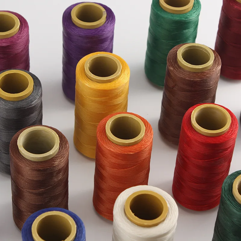 Colorful Leather Sewing Waxed Thread-Practical Long Stitching Thread for Leather Craft DIY Bookbinding Shoe Repairing Leather