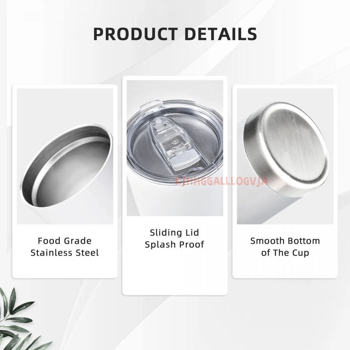 كوب قهوة حراري معزول من الفولاذ المقاوم للصدأ سعة 20 أونصة من AKA مع غطاء بهلوان لزجاجة السيارة والمكتب والمنزل