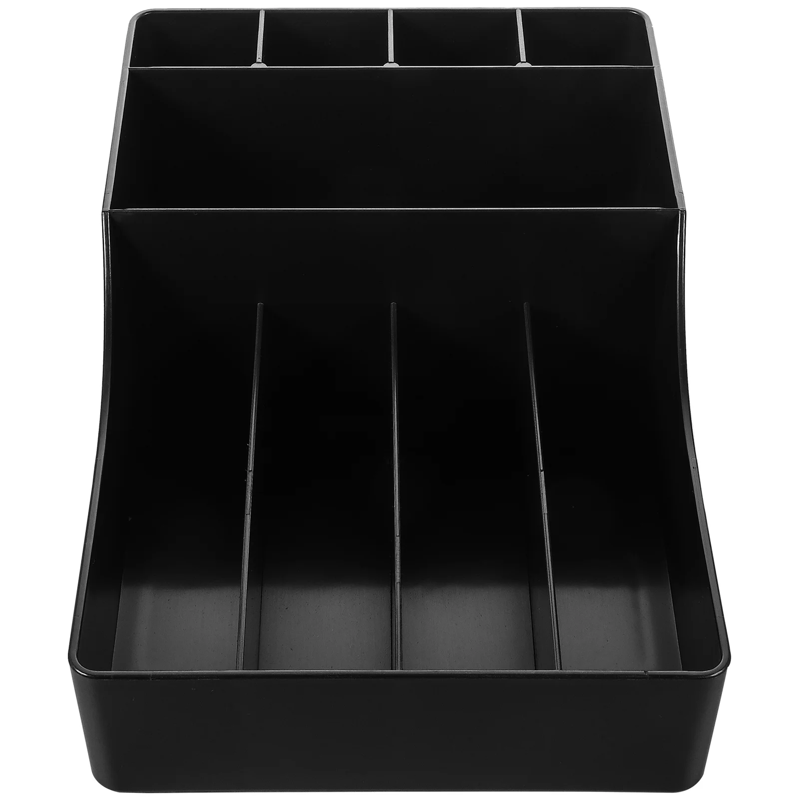 

Premium Resin Coffee Bar Organizer Countertop Storage Box For Tea Bags Syrups Condiments Sugar Bags Coffee Station