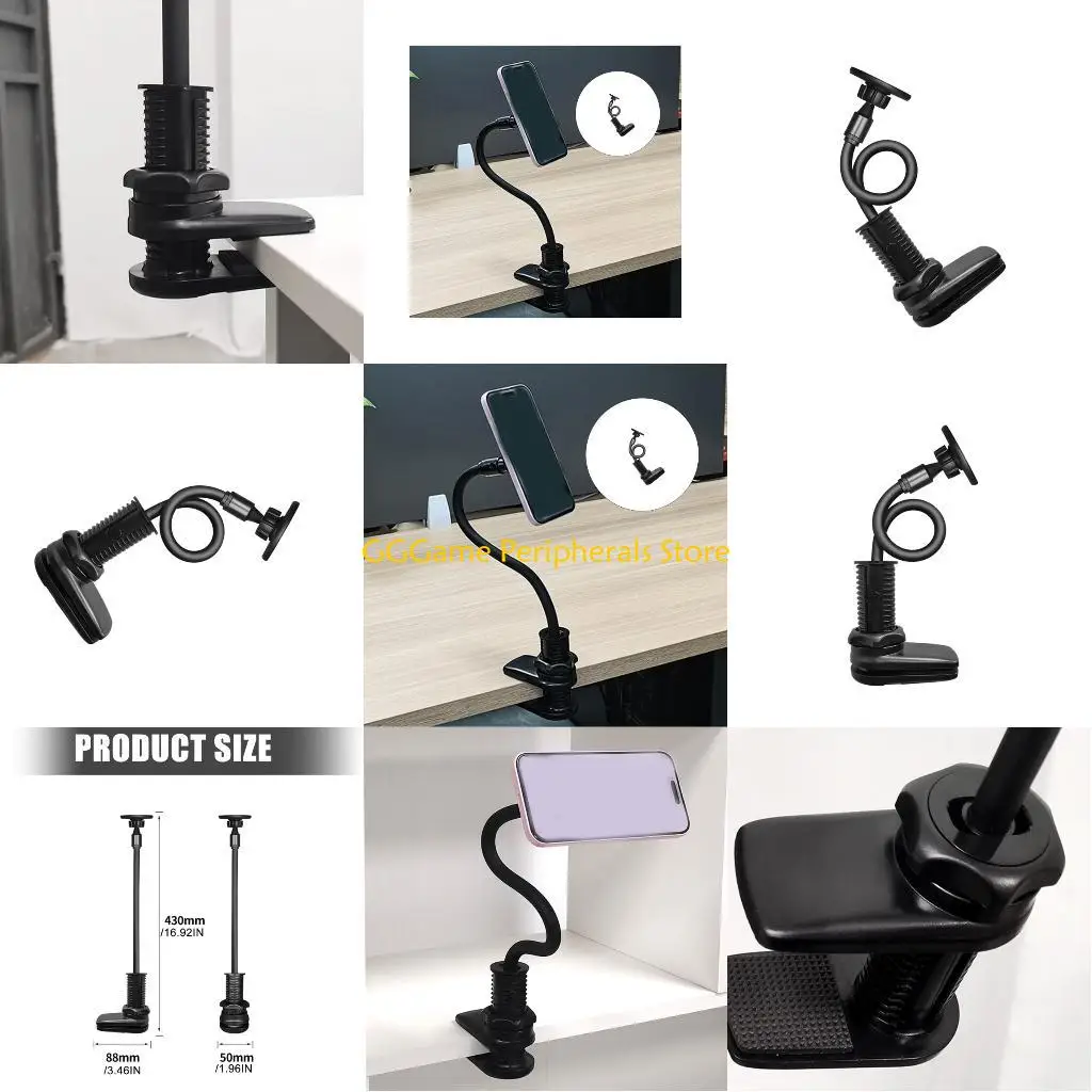 

U55B Universal Anti Slip Phone Holder Support For Car Dashboard 360 Rotation