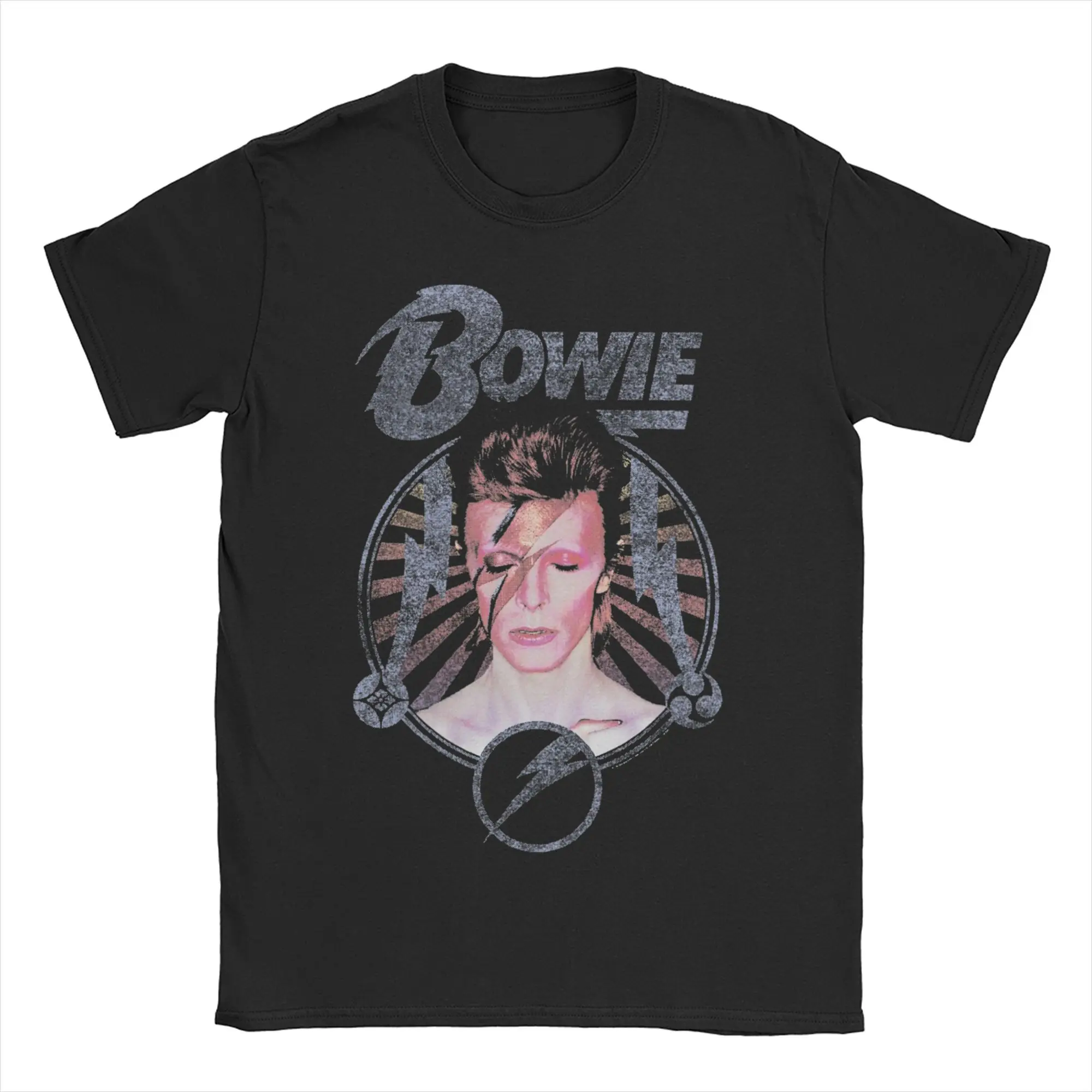 Fashion Davids Star Bowied Cool Singer Pop T Shirt for Men Women Ziggy Stardust Cotton T-shirts Short Sleeve Clothing