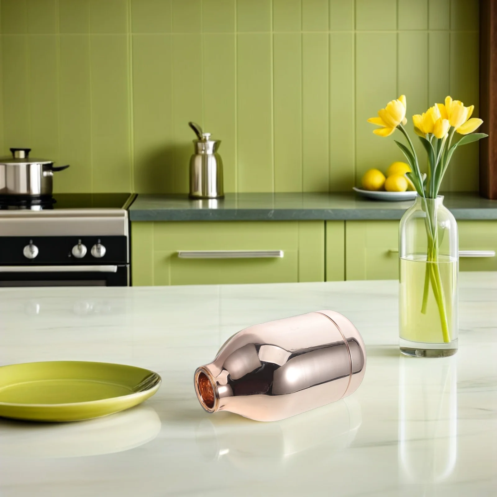 

Insulated Glass Inner Replacement 1.6L Vacuum Flask Reusable Thermal Kettle Liner Insert Hot Water Bottle for Home Office