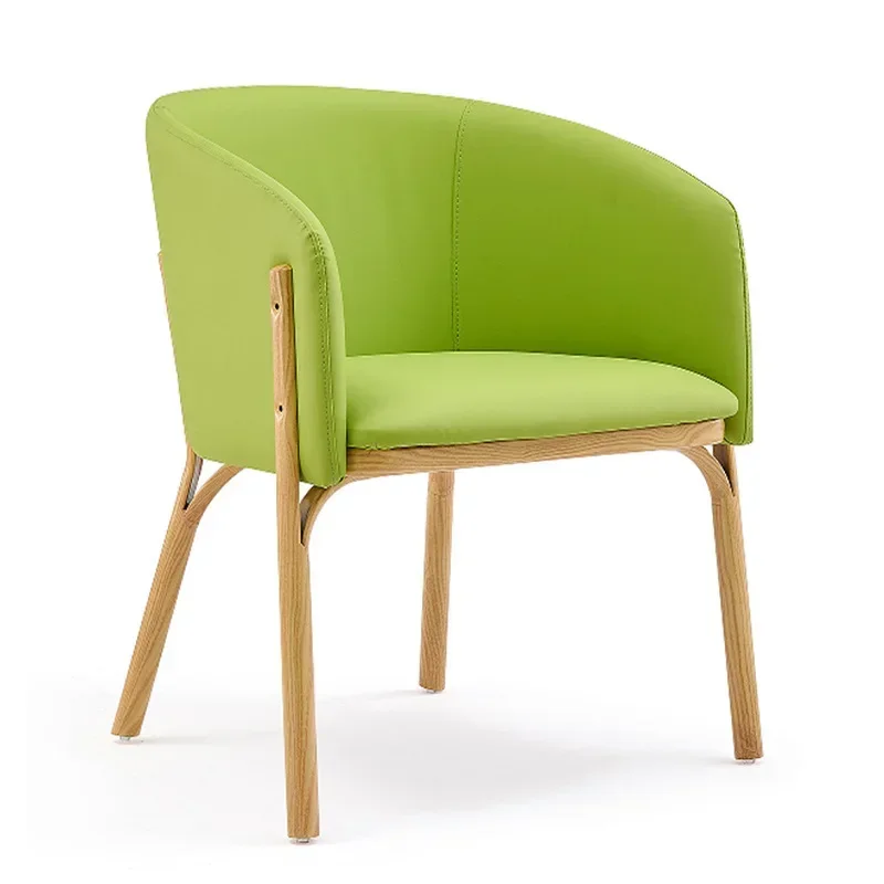 Simple and modern reception hotel meeting and negotiation chair, VIP sales office office leisure meeting chair