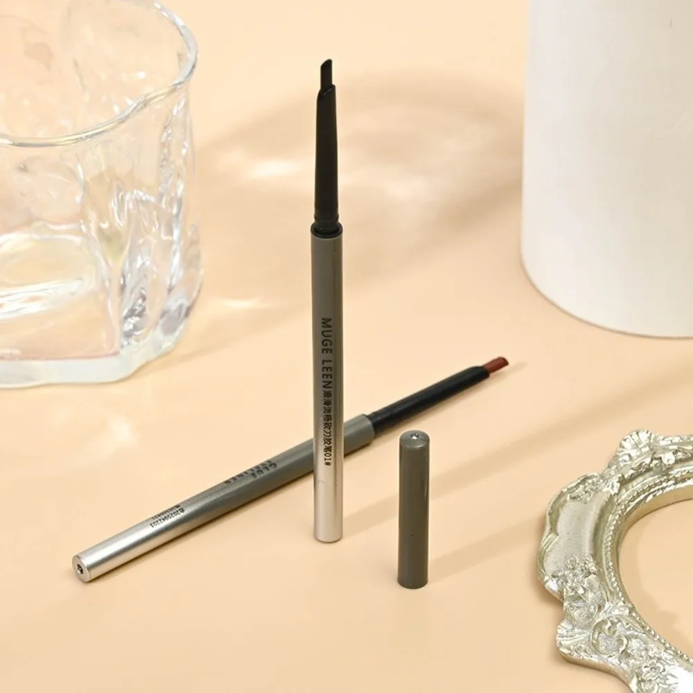 Nuevo Delineador de ojos oblicuo antimanchas, bolígrafo de Gel, cabeza plana suave, delineador de ojos de larga duración, delineador de ojos de secado rápido, maquillaje de ojos