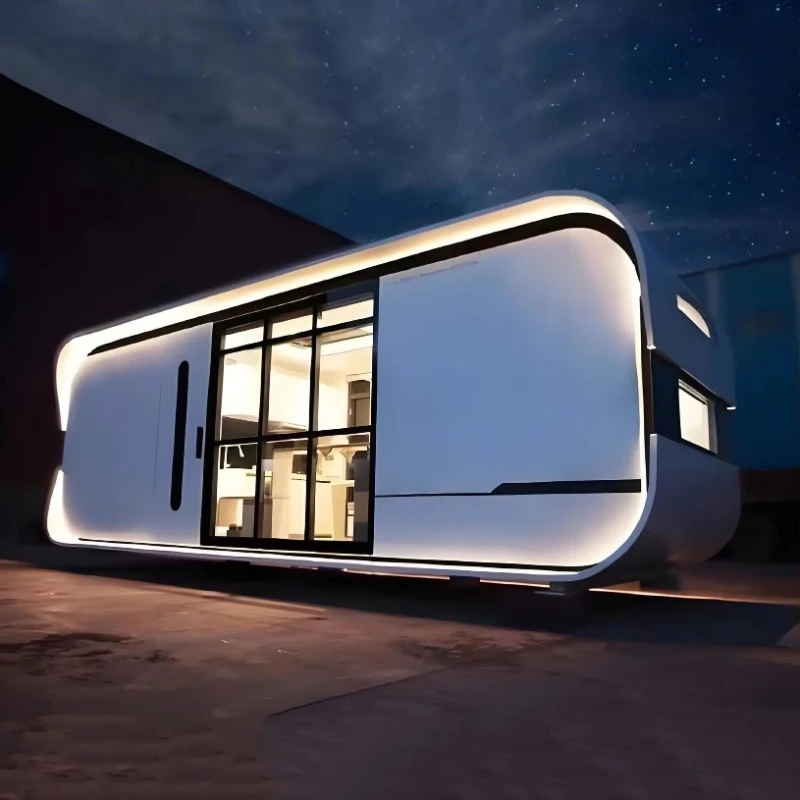 YG Container Home Apple Cabin Barndominium Modular Prefabricated House Villas منازل جاهزة تصميم حديث فاخر