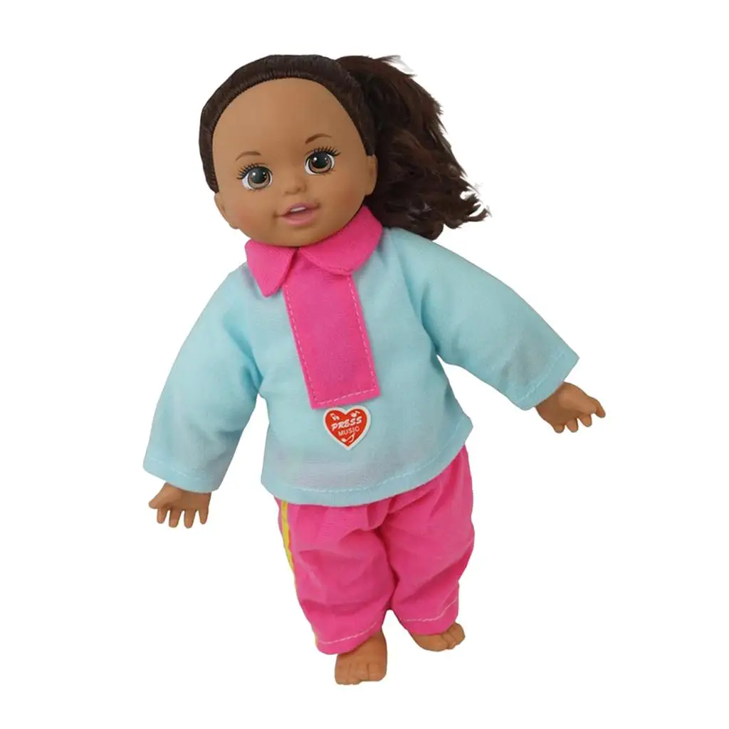 Realistic Baby Doll Soft Vinyl Educational Children Toy Lifelike Simulation Doll for Birthday Gift and Learning