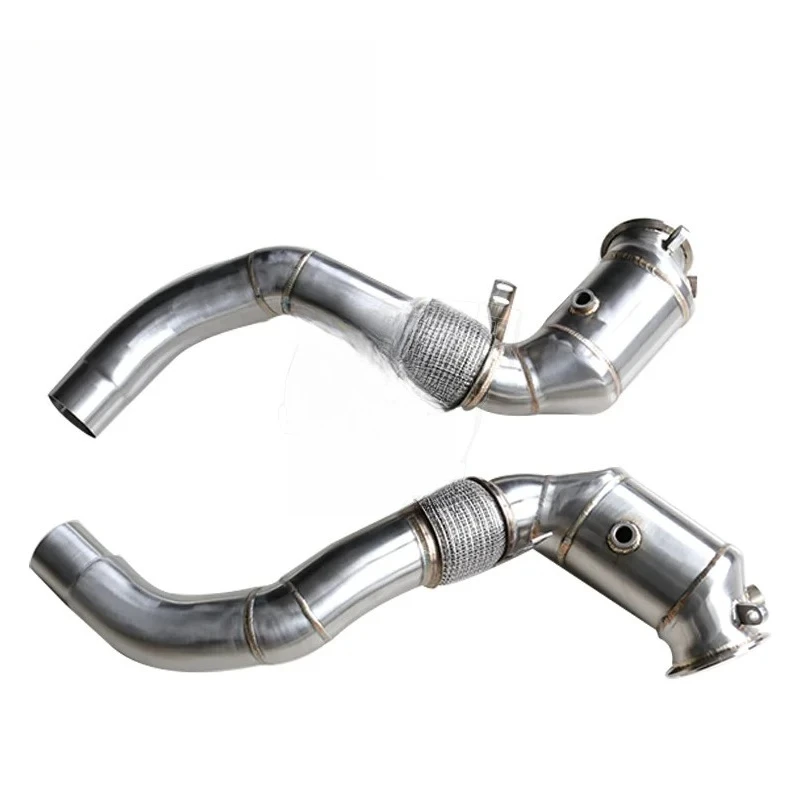 For BMW M850I G14 G15 G16 X5M X5 G05 G30 M550I N63 Without OPF Downpipe