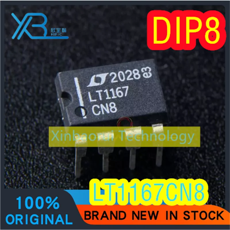 

(1/20pieces) LT1167CN8 LT1167 DIP8 feet brand new precision operational amplifier chip 100% original electronics spot