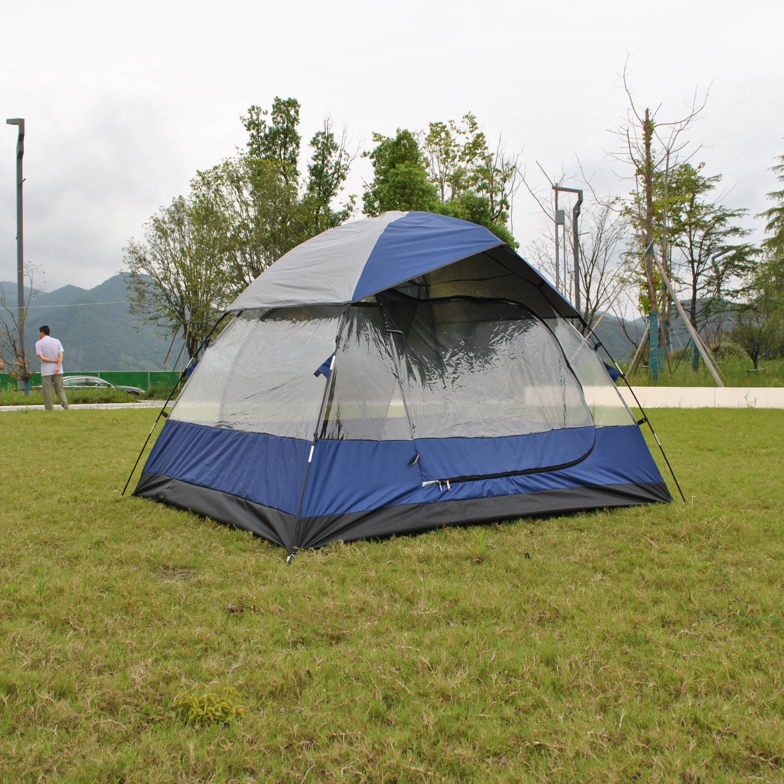 4 Person PVC Bubble Tent - Large Oversize Weather Proof Pod - Cold Protection Camping Tent - Starry Sky Tent,transparent Tent