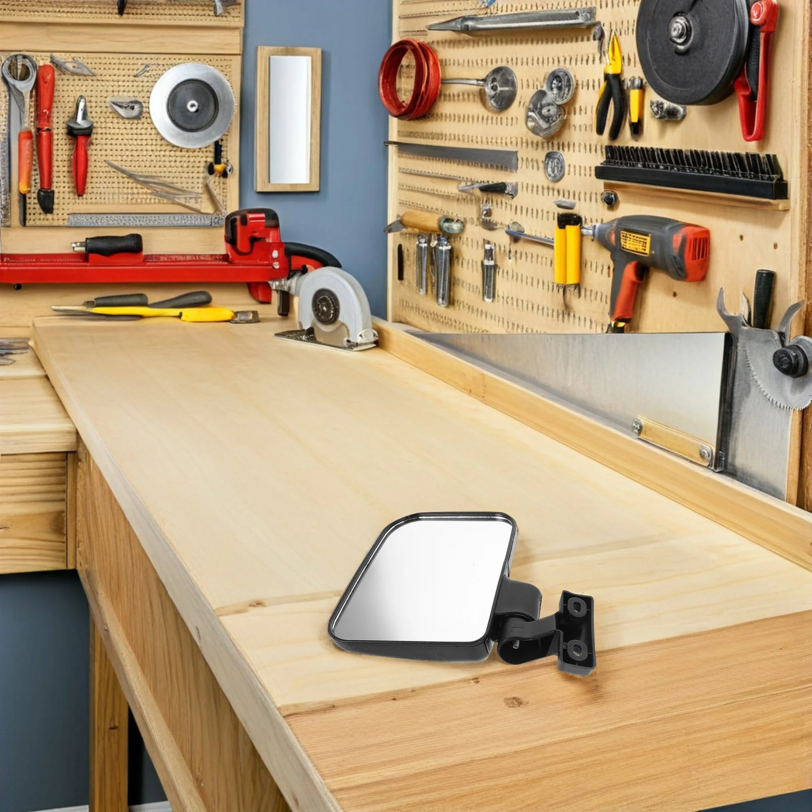 

1Pair Blind Spot Rearview Mirror Wide Angle Passenger Car Side View Mirror Universal Fit for Vehicles Enhanced Night Visibility