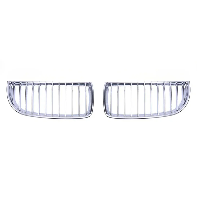 

Matte Black/ Sliver Front Kidney Grille for 05-08 BMW E90 E91 320i 330i 335i 328i Sedan