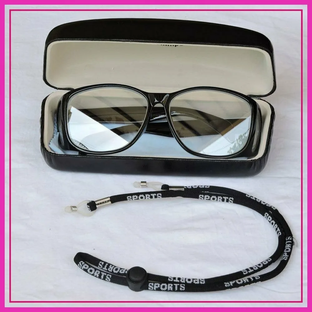 

X-ray Radiation Protection Glasses Lead Eye Glasses with Side Shields 0.75mmpb
