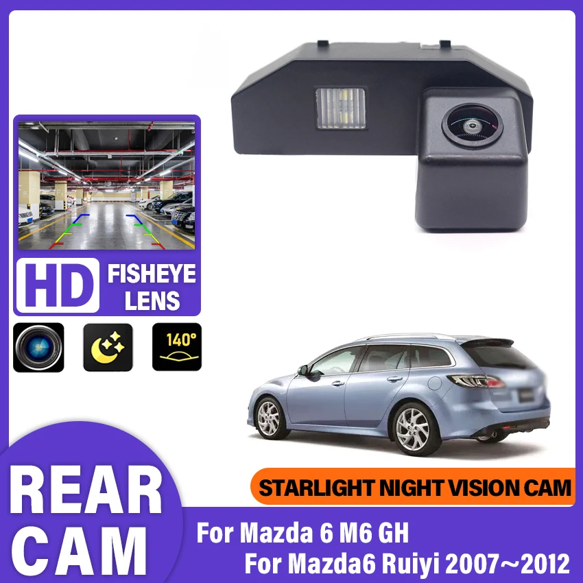 HD Reversing Backup Rear View Camera For Mazda 3 Sport For Mazda2 Demio 2007~2011 2012 2013 2014 Night Vision CCD 1080P Car