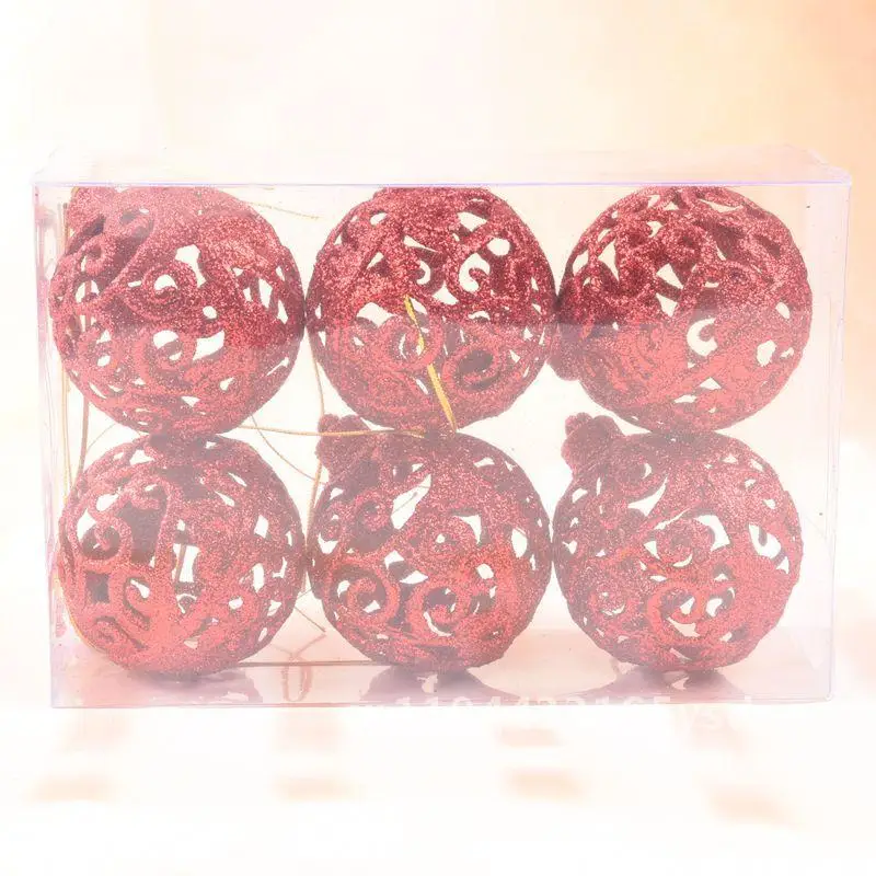 انفجارات عيد الميلاد الكرة الغريبة عيد الميلاد الكرة المجوفة شجرة عيد الميلاد الديكور مشهد عيد الميلاد الديكور #1