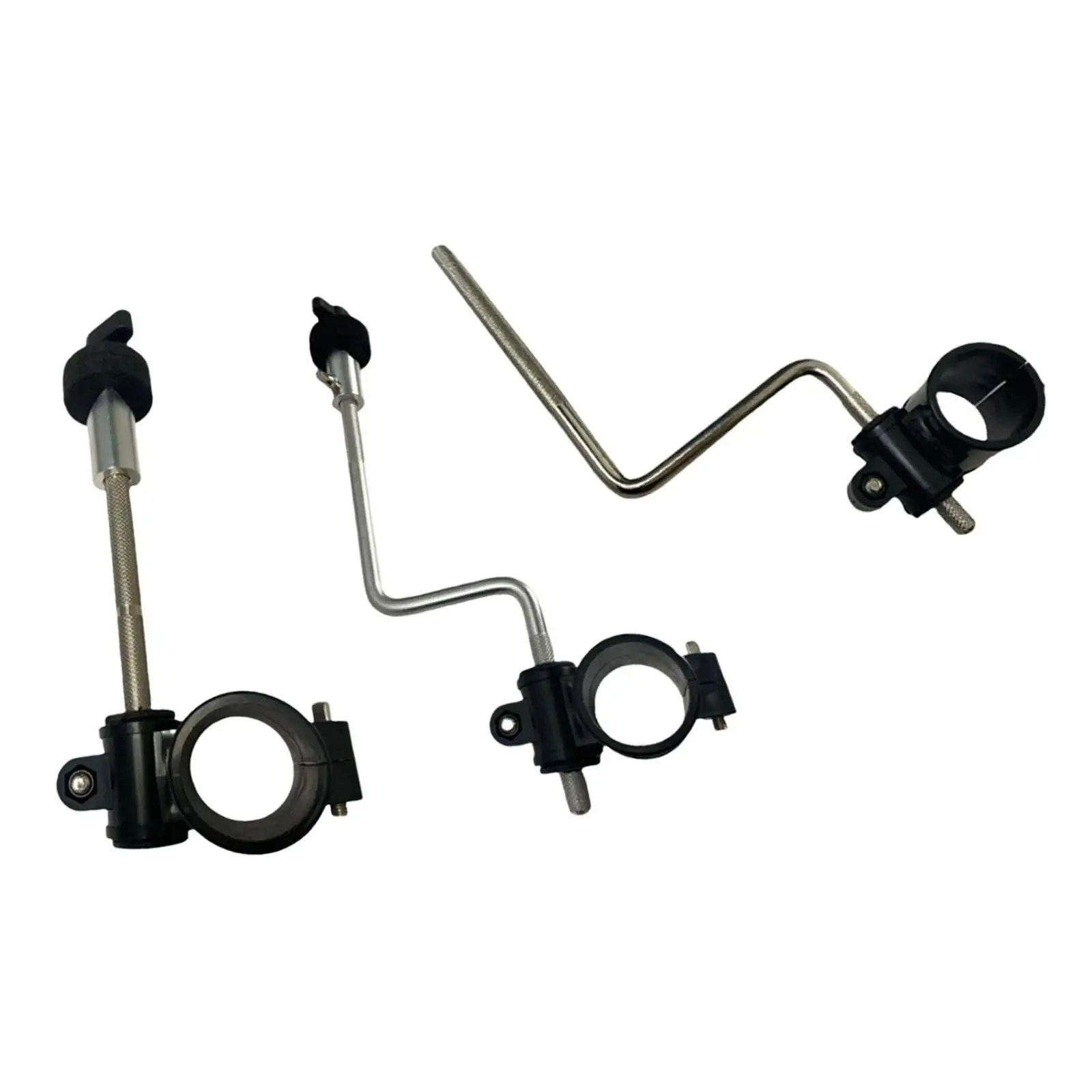Professional Drum Rack Clamp Electronic Drum Tube Attachment Stable Clamp Holder for Percussion Instrument Practice
