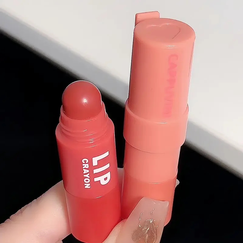 Velluto opaco rossetto impermeabile antiaderente tazza trucco labbra 4 in1 Nude Red Lip Tint Lip stick smalto Non sbiadisce labbra strumento cosmetico