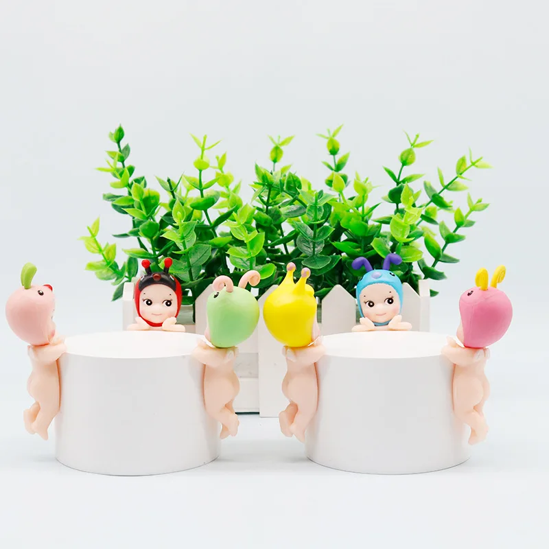 2025 Insect Sonny Angel Sweets Series Mini Doll Mystery Box Collection Doll Models Desk Accessories Gifts Mini Angel Doll Toys