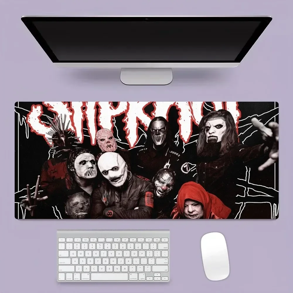 Band S-Slipknot B Mousepad Office Large Mouse Mat Keyboard Mats Rubber PC Computer Game Big Anti-slip Mice Mat