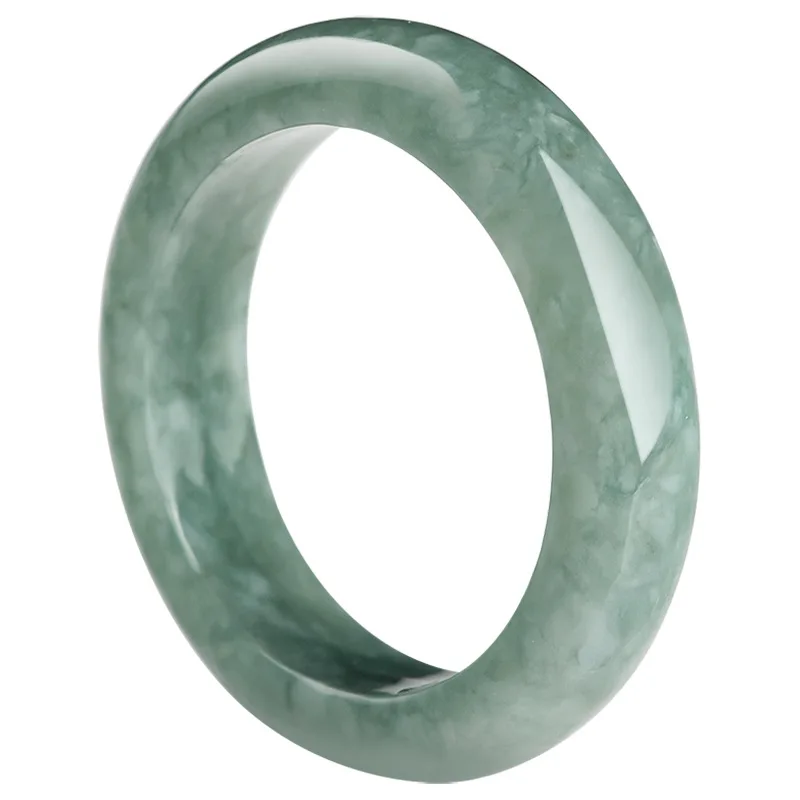 Natural Jade A-Class Ring for Men Women Couple Hand Jewelry for Daily Wear Classic Style Give Mom A Luxury Fine Gift