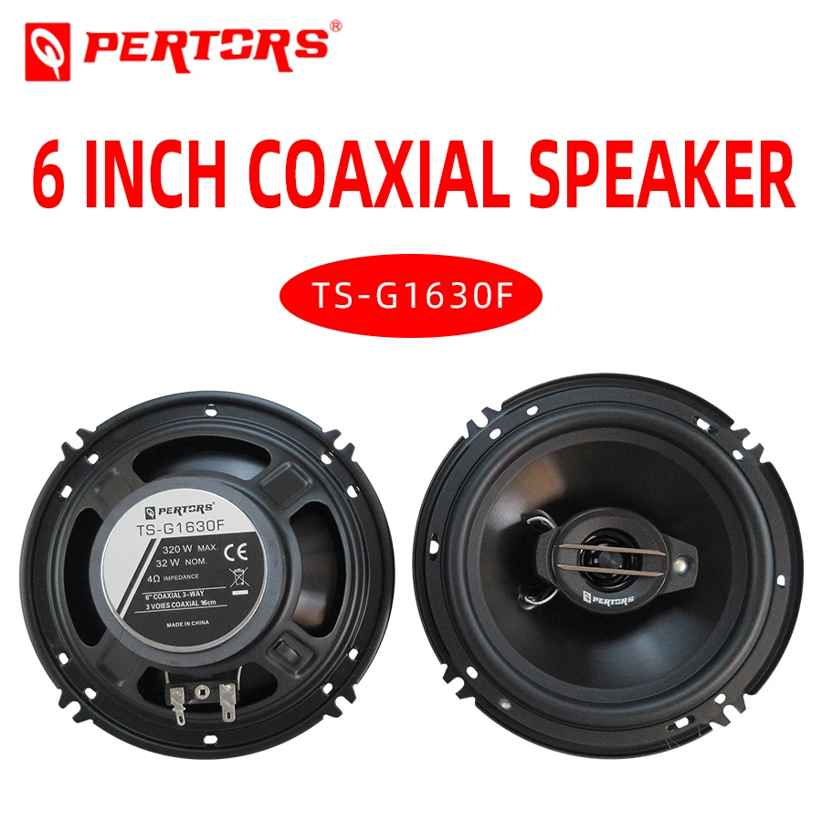 

Car Audio QPERTORS BRAND QP TS-G1630F 6 Inch Coaxial Speaker Car Audio Speaker Coaxial